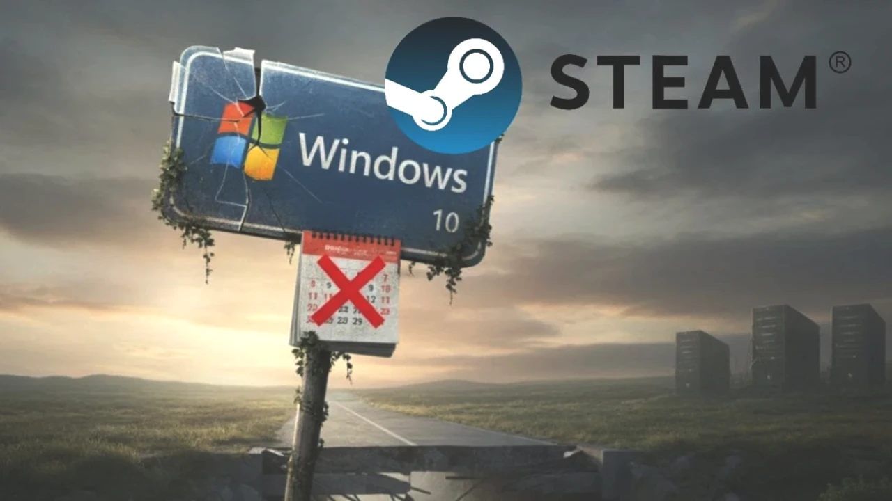 Steam, Windows 10 Kullanıcılarına Veda Ediyor! Dikkat Çeken Gelişmeler