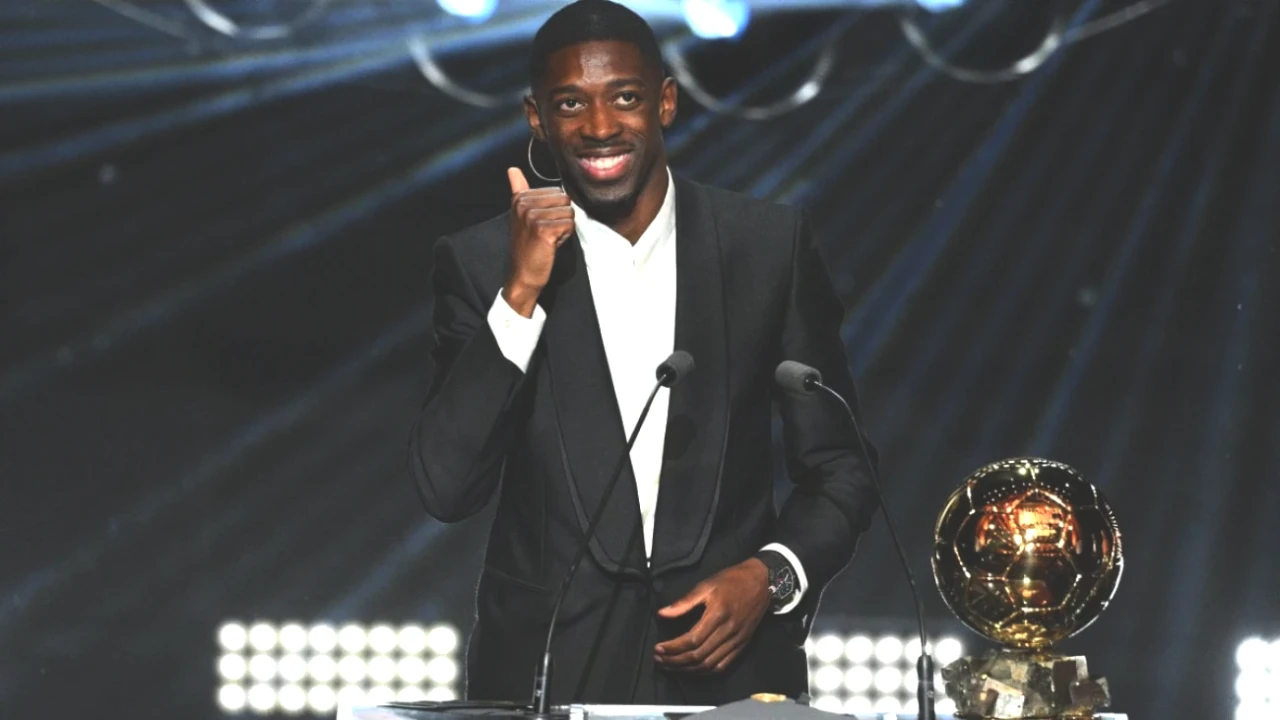 Ousmane Dembele, PSG'den Ballon d'Or Ödülünü Kucakladı! Detaylar Burada!
